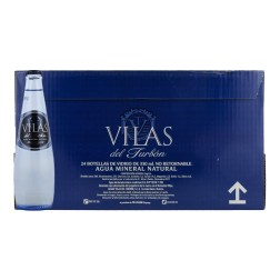 Agua mineral Vilas del Turbón 330 ml pack 24 botellas cristal