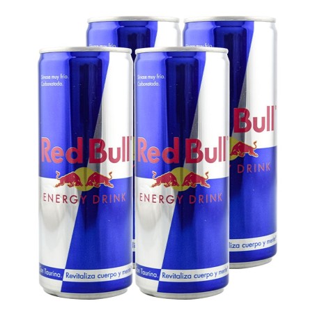 Bebida energética Red Bull 25 cl pack 4 latas