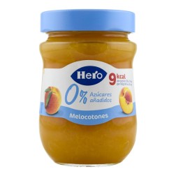 Confitura de melocotón 0% azucares añadidos Hero 280 g