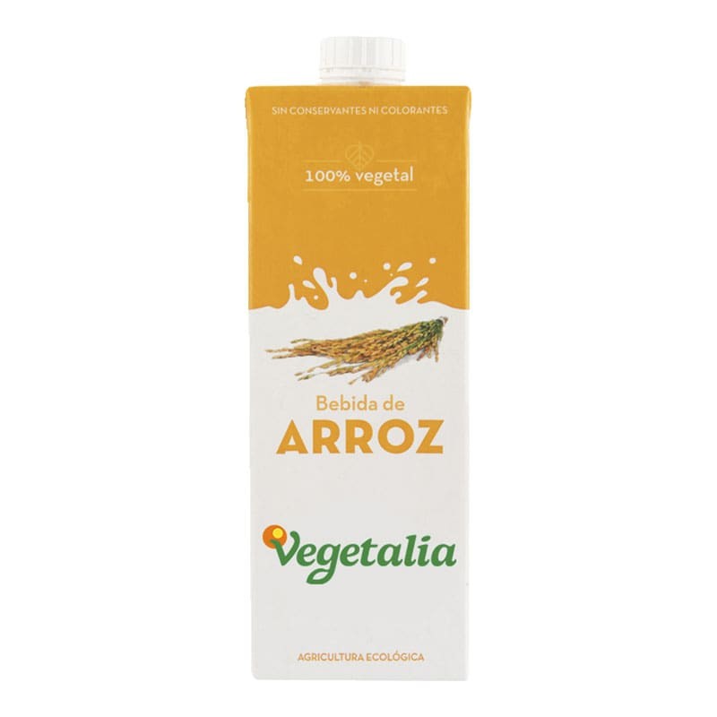Bebida de arroz ecológica Vegetalia brick 1 litro