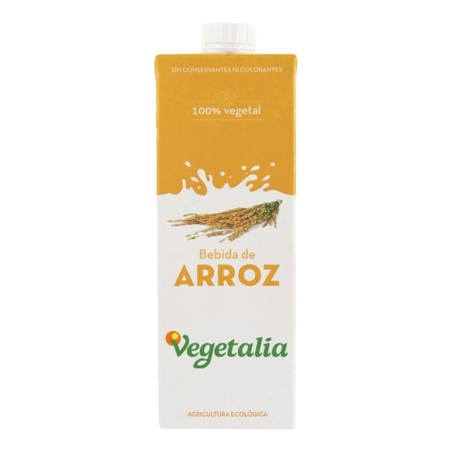 Bebida de arroz ecológica Vegetalia brick 1 litro
