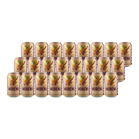 Cerveza Ambar Morena 33 cl pack 24 latas