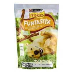 Barritas para perros adultos de queso y bacon Friskies Funtastix bolsa 175 g