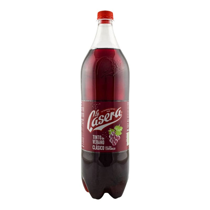 Tinto de verano clásico La Casera botella 1.5 litros Tinto de verano clásico La Casera botella 1.5 litros