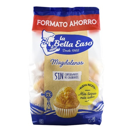 Magdalenas La Bella Easo bolsa 16 ud 464 g