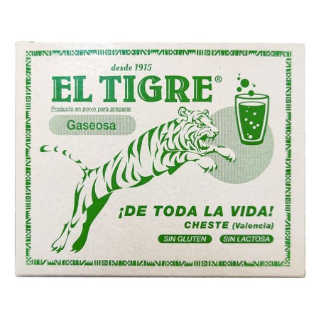 Refresco gaseosa El Tigre 8 sobres caja 39 g