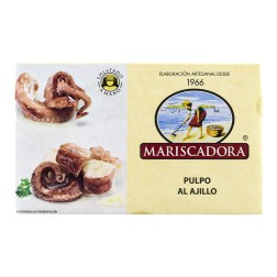 Pulpo al ajillo Mariscadora lata 110 g