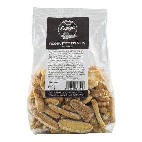 Picos rústicos premium Casa Espiga bolsa 150 g