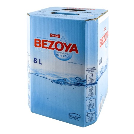 Agua mineral Bezoya Bag in box 8 litros