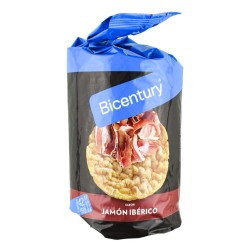 Tortitas de maíz sabor jamón ibérico Bicentury 123.5 g