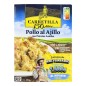 Pollo al ajillo con patatas asadas Carretilla bandeja 250 g Pollo al ajillo con patatas asadas Carretilla bandeja 250 g
