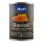 Ravioli al huevo con carne y salsa de tomate Hero lata 420 g Ravioli al huevo con carne y salsa de tomate Hero lata 420 g
