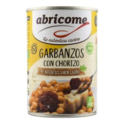 Garbanzos con chorizo sin gluten Abricome lata 420 g