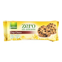Galletas chip choco con pepitas de chocolate sin azúcar Gullón Zero 125 g