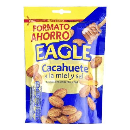 Cacahuetes fritos salados con miel Eagle bolsa 90 g