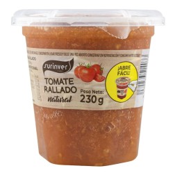 Tomate rallado natural Surinver bote 230 g