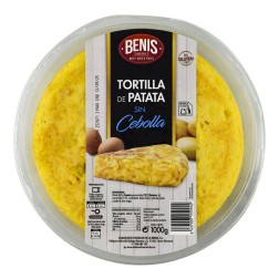 Tortilla de patata sin cebolla Benis Food 1 kg