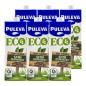 Leche semidesnatada ecológica Puleva 1 litro pack 6 bricks