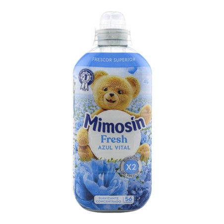 Suavizante concentrado Mimosín Fresh Azul Vital 56 lavados