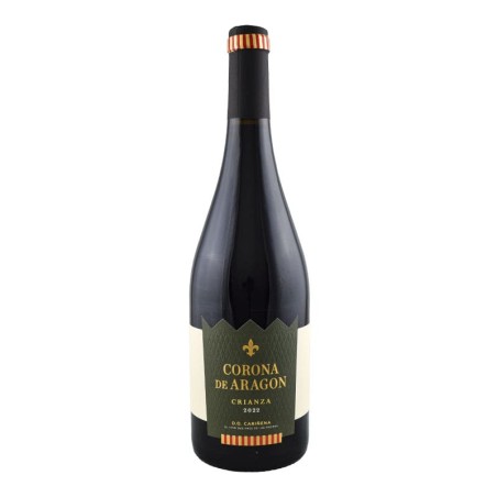 Vino tinto crianza Corona de Aragón botella 75 cl