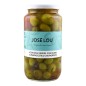 Aceitunas verdes con hueso aliñadas estilo chupadedos José Lou 900 g Aceitunas verdes con hueso aliñadas estilo chupadedos José Lou 900 g