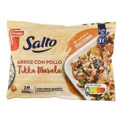 Arroz con pollo Tikka Masala Findus Salto bolsa 400 g