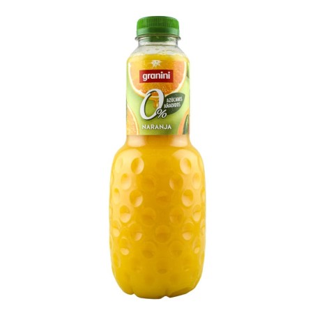 Zumo de naranja a partir de concentrado sin azucares añadidos Granini botella 1 litro