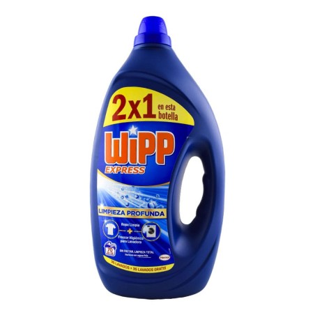 Detergente líquido Wipp Express Limpieza profuda 70 lavados