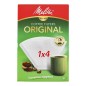 Filtros de café 1x4 Melitta Original caja 40 ud Filtros de café 1x4 Melitta Original caja 40 ud