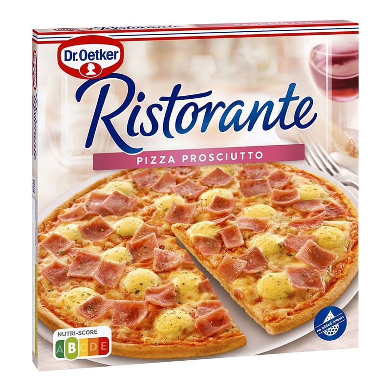 Pizza prosciutto jamón cocido y queso Ristorante Dr. Oetker 340 g Pizza prosciutto jamón cocido y queso Ristorante Dr. Oetker 340 g
