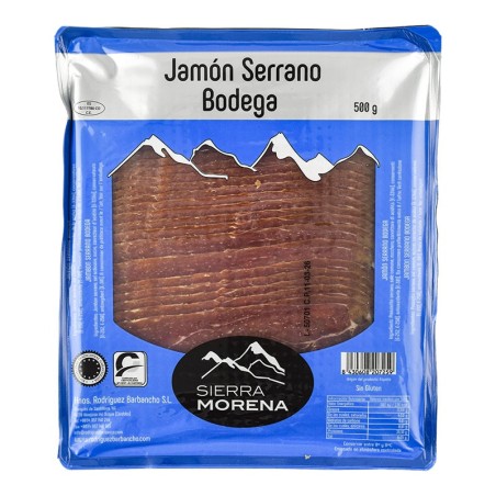 Jamón serrano Bodega Sierra Morena loncheado 500 g