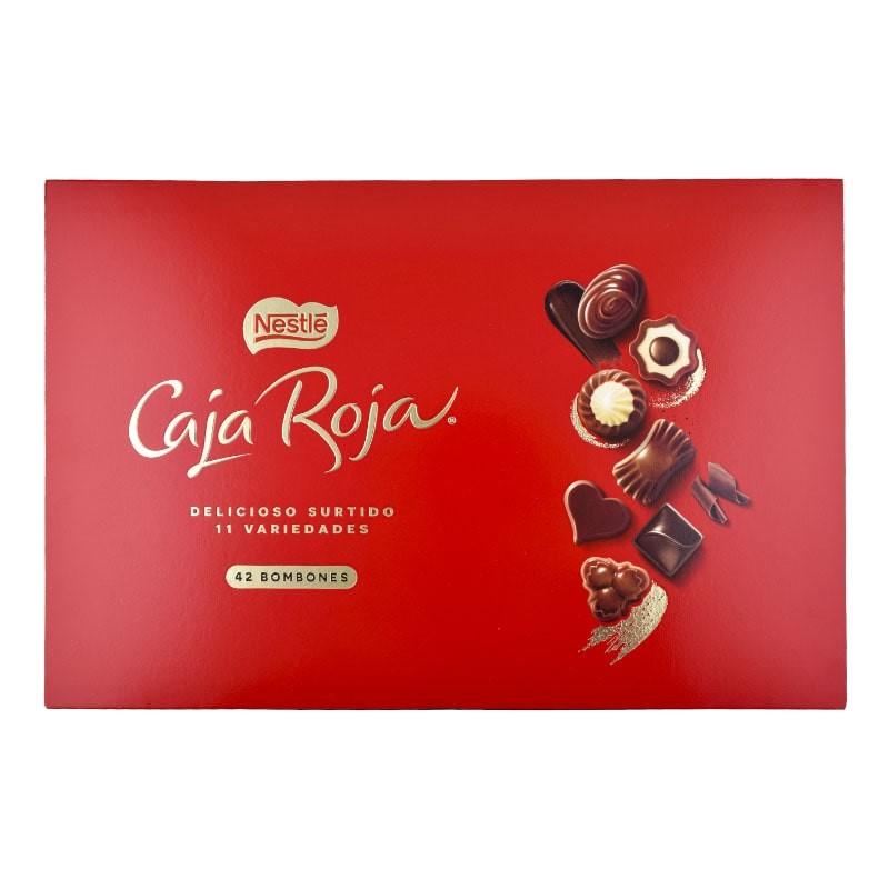 Bombones Nestle Caja Roja 42 ud caja 398 g