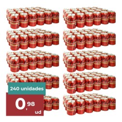 Coca Cola Zero sin cafeína 33 cl 10 packs de 24 latas-Nacional