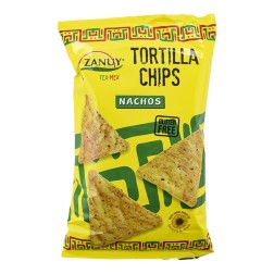 Nachos de maíz Tex-Mex sin gluten Zanuy bolsa 200 g