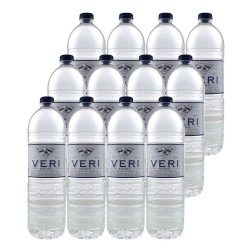 Agua mineral natural Veri 1.5 litros caja 12 botellas
