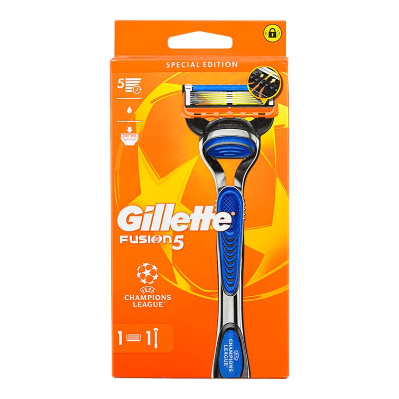 Máquina de afeitar Gillette Fusion 5 Edición Especial Champions League