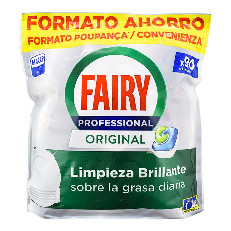Lavavajillas Fairy Profesional Original 90 cápsulas Lavavajillas Fairy Profesional Original 90 cápsulas