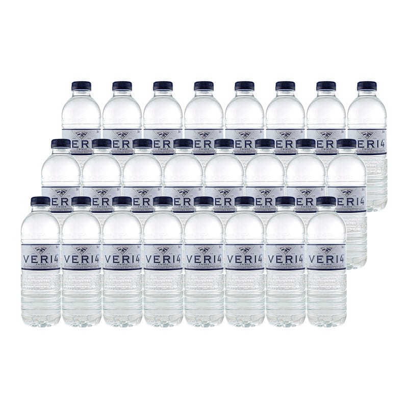 Agua mineral natural Veri 500 ml caja 24 botellas