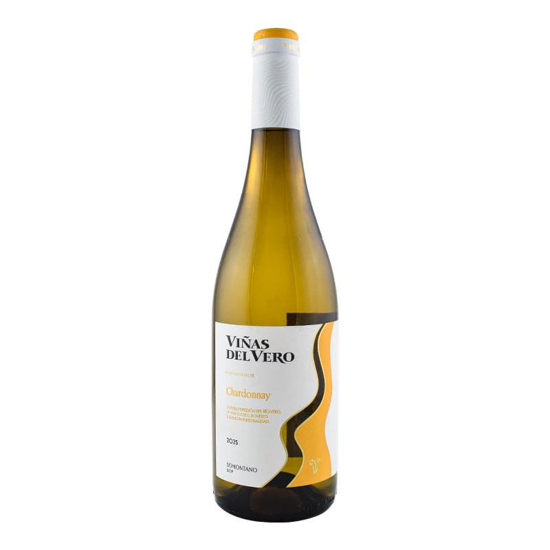 Vino blanco Viñas del Vero chardonnay  botella 75 cl