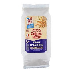 Harina de avena semi integral ecológica Celnat bolsa 500 g