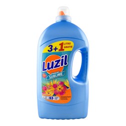 Detergente líquido Luzil Frescor Sublime 53 lavados botella 4 litros