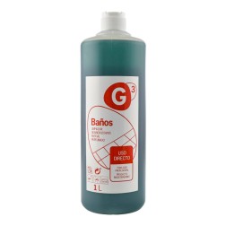 Limpiador desincrustante antical perfumado para para baños G3 botella 1 litro