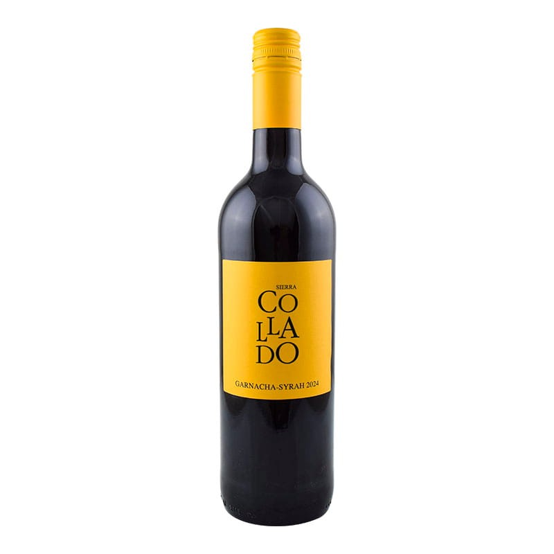 Vino tinto joven Sierra Collado Garnacha y Syrah botella 75 cl Vino tinto joven Sierra Collado Garnacha y Syrah botella 75 cl
