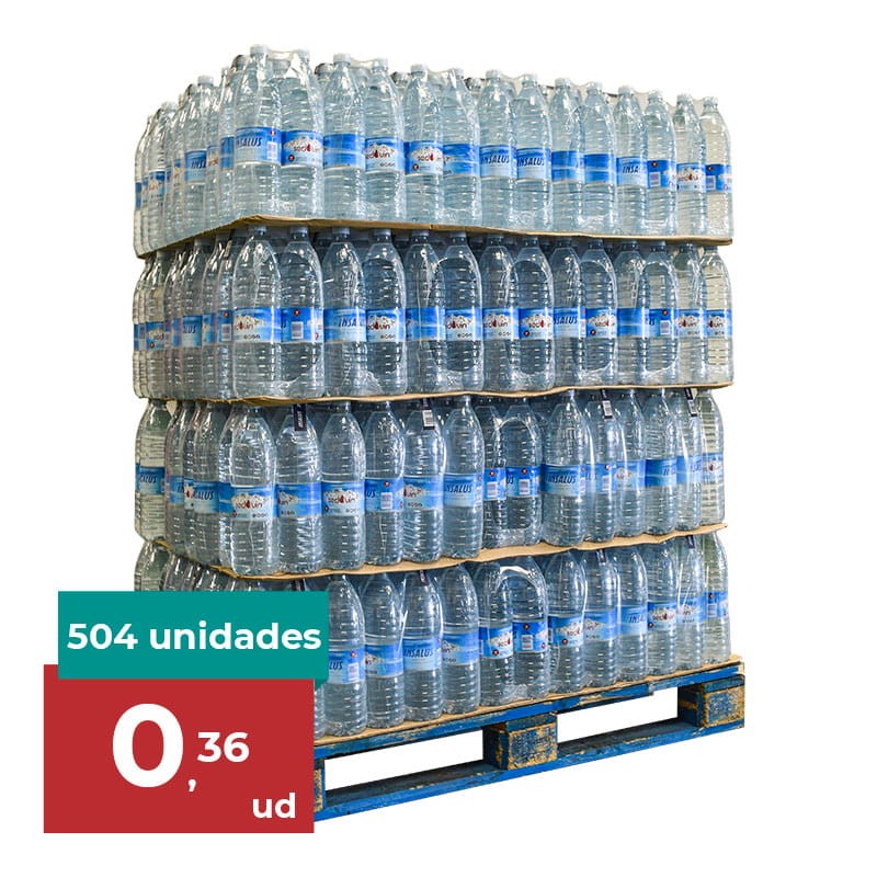Agua mineral natural Sedovin 1.5 litros palet 84 packs de 6 botellas Agua mineral natural Sedovin 1.5 litros palet 84 packs de 6 botellas