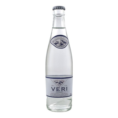 Agua mineral natural Veri 330 ml palet 60 cajas de 24 botellas cristal retornable - Zaragoza