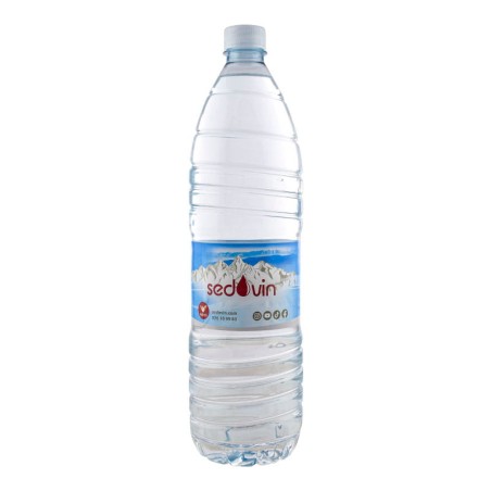 Agua mineral Sedovin 1.5 litros 2 packs de 6 botellas