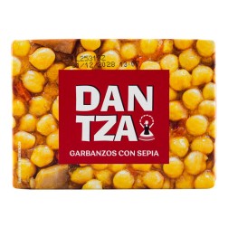 Garbanzos con sepia Dantza lata 400 g