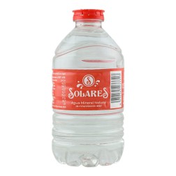 Agua mineral natural Solares 330 ml pack 20 botellas