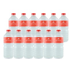 Agua mineral natural Solares 500 ml pack 12 botellas