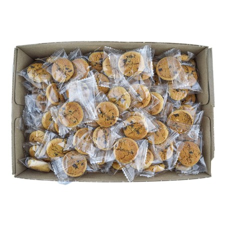 Cookies con gotas de chocolate Chokis mini Lapasion caja 2 kg